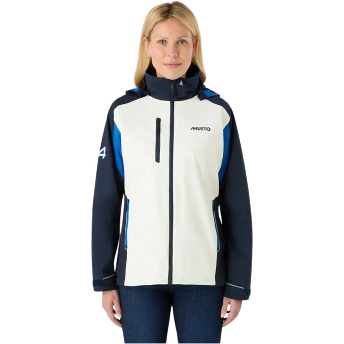 2024 Musto Mujer Sardinia Chaqueta De Vela 2.0 82010 - Azul Aruba / Navy